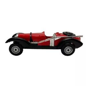 1934 Bugatti Type 59 Red S8131 Die-cast Model Vintage Hong Kong